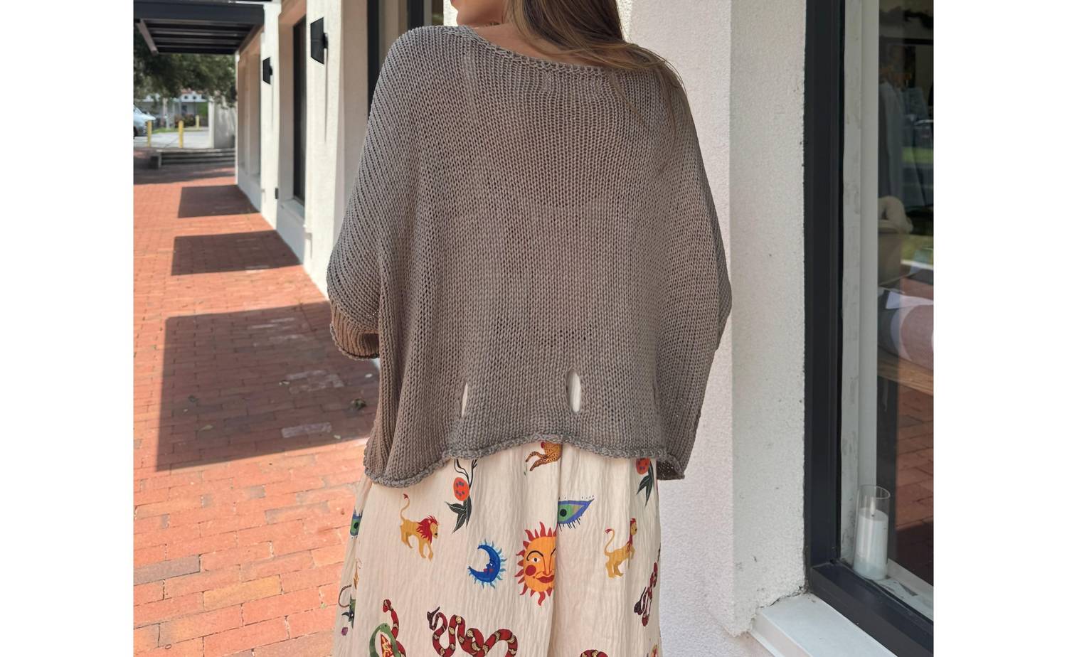 Scandal Italy - Rachel Knit Crochet Top