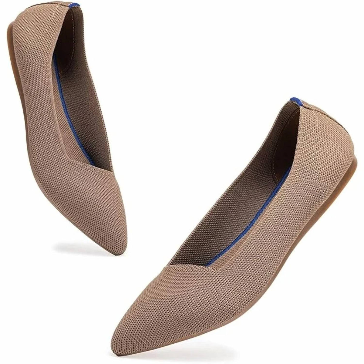 Frank Mully - Women's Knit Slip On Comfort Flat Shoes