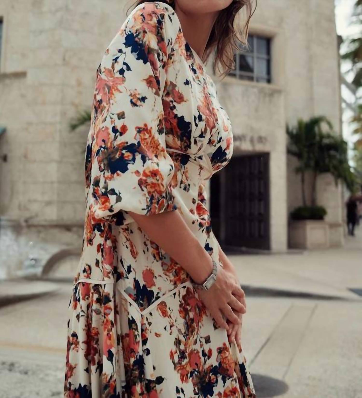 Profile Nyc - Floral Print Dress