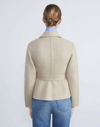 Lafayette 148 - Wool Cashmere Double Face Reversible Jacket