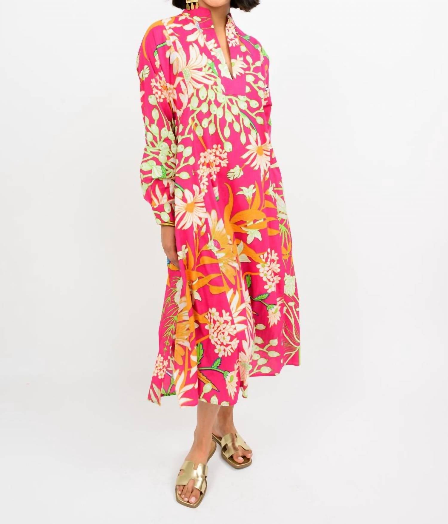 Ivy Jane - Women's Patio Floral Maxi Dress