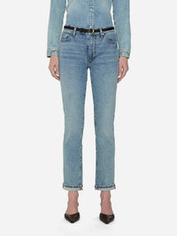 Frame - The Borrowed Mid-rise Ankle Jeans