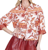 Joy Joy - Round Yoke Blouse