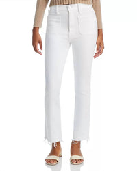 Mother - Hustler Patch Pocket Ankle Fray Jean