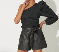 Cleobella - Alva Leather Shorts