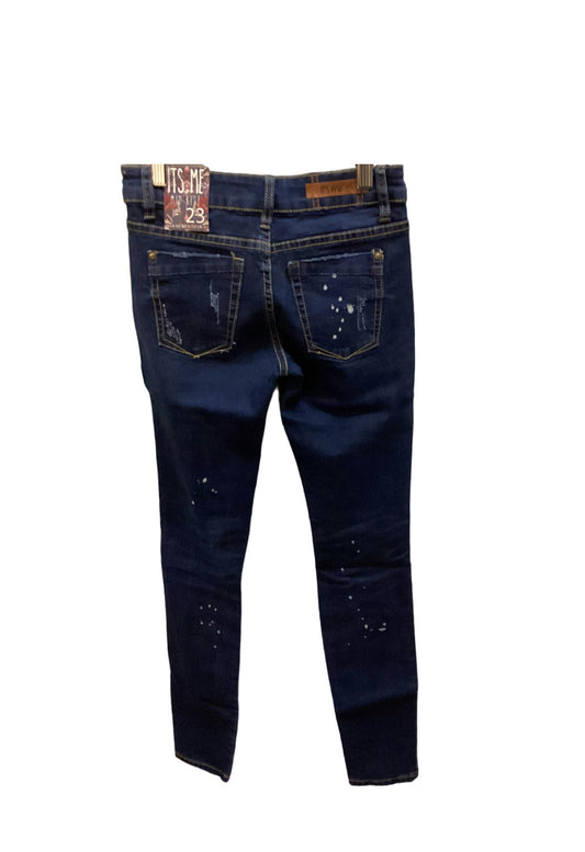 It'S Me - Women's Mid Rise Destroyed Jean