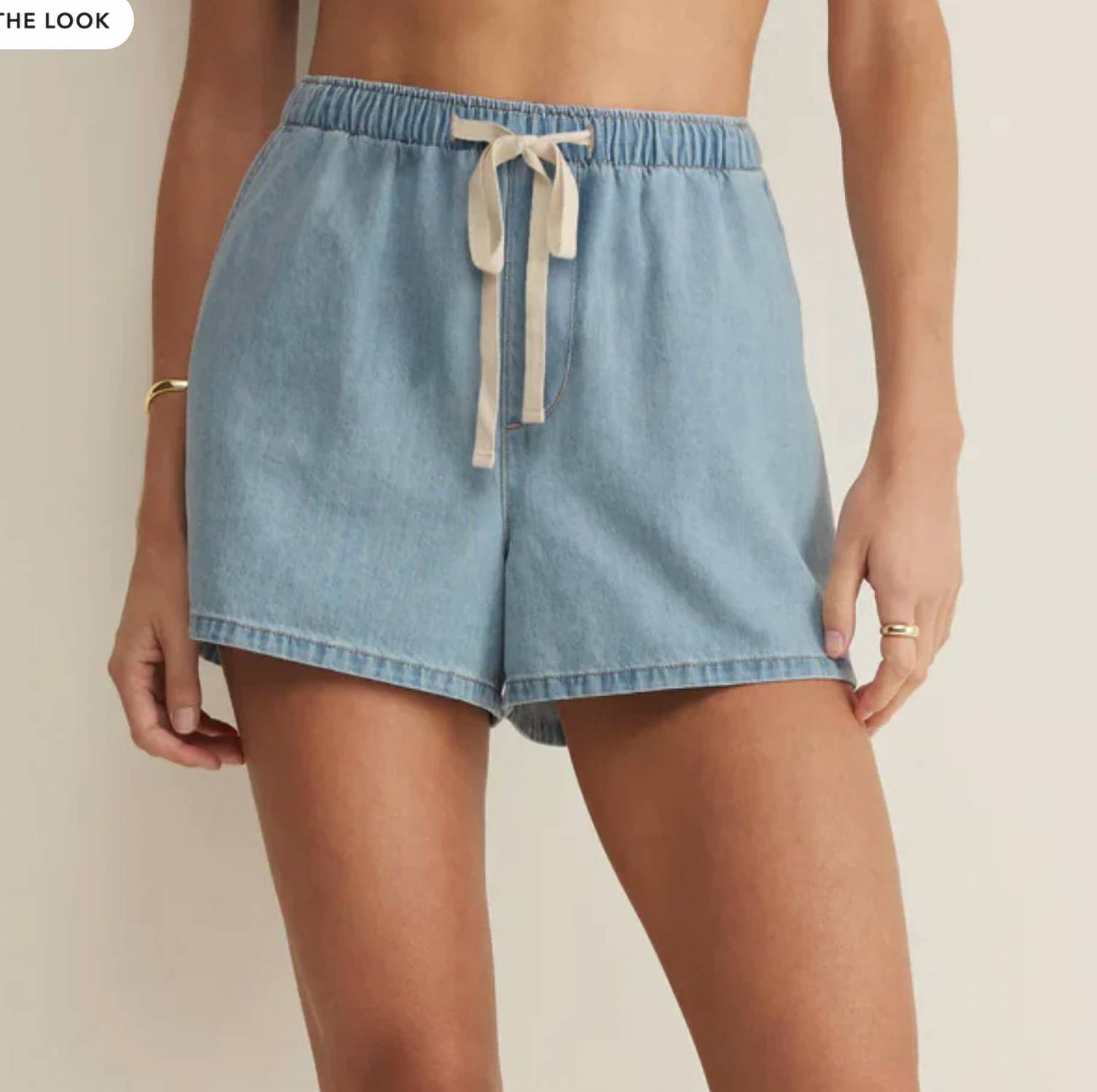 Z Supply - Seaway Denim Coastal Shorts