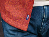 Criquet Herringbone Shacket in ember - men's shirt - view 5