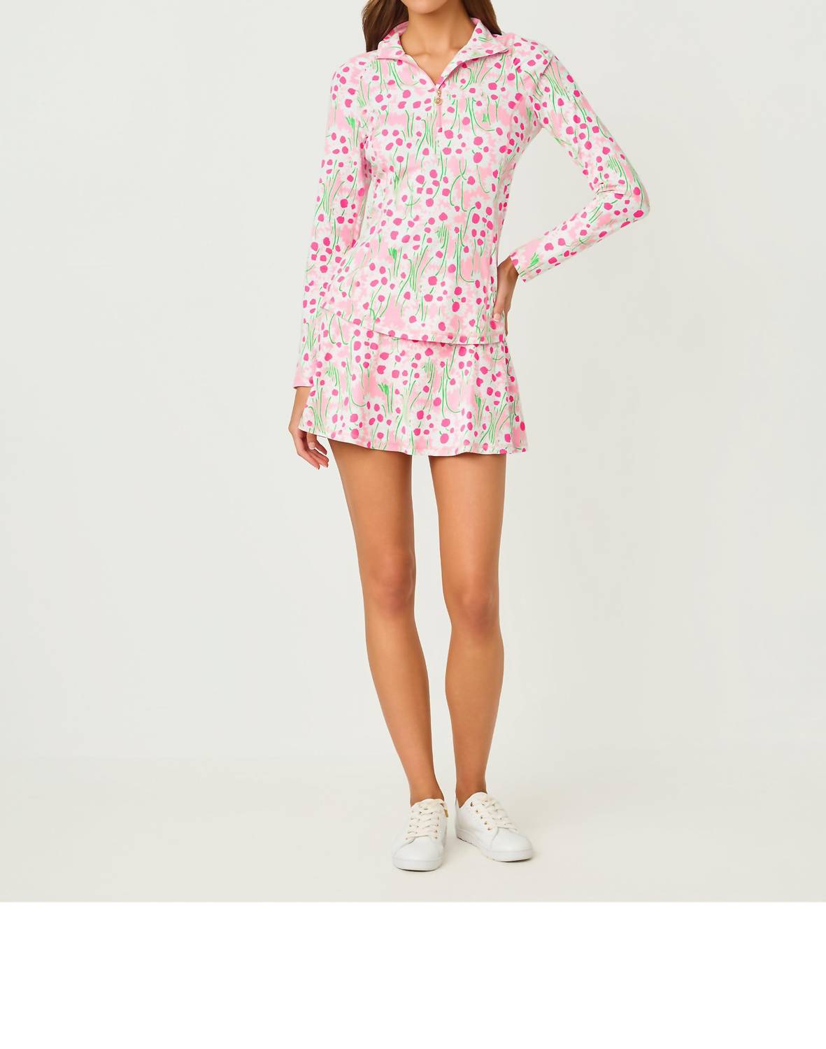 Lilly Pulitzer Aila Skort in conch shell pink lil sunny daisies - women's shorts - view 5