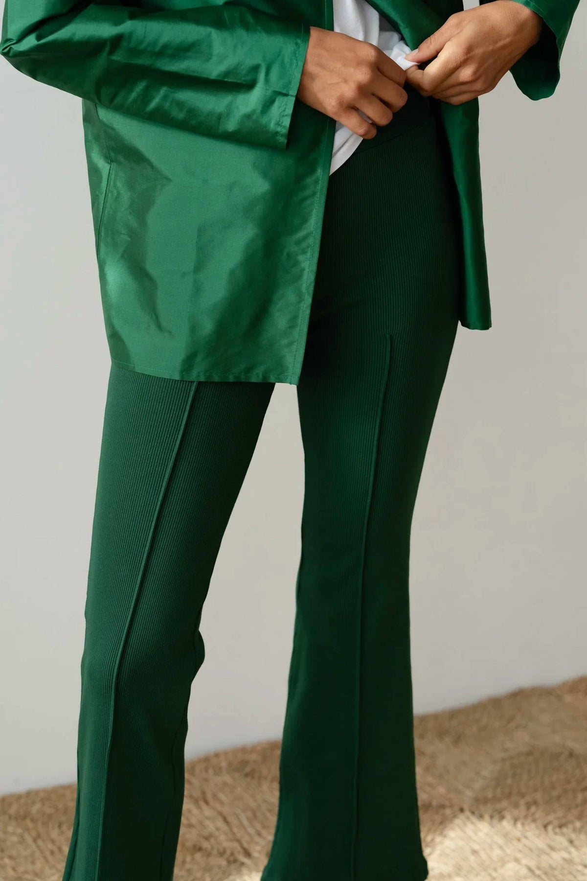 Donni. - Rib Kick Flare Pants
