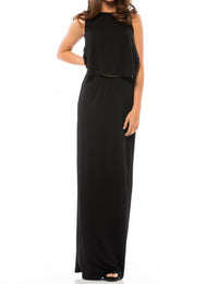Do+Be - Basket Weave Back Maxi Dress