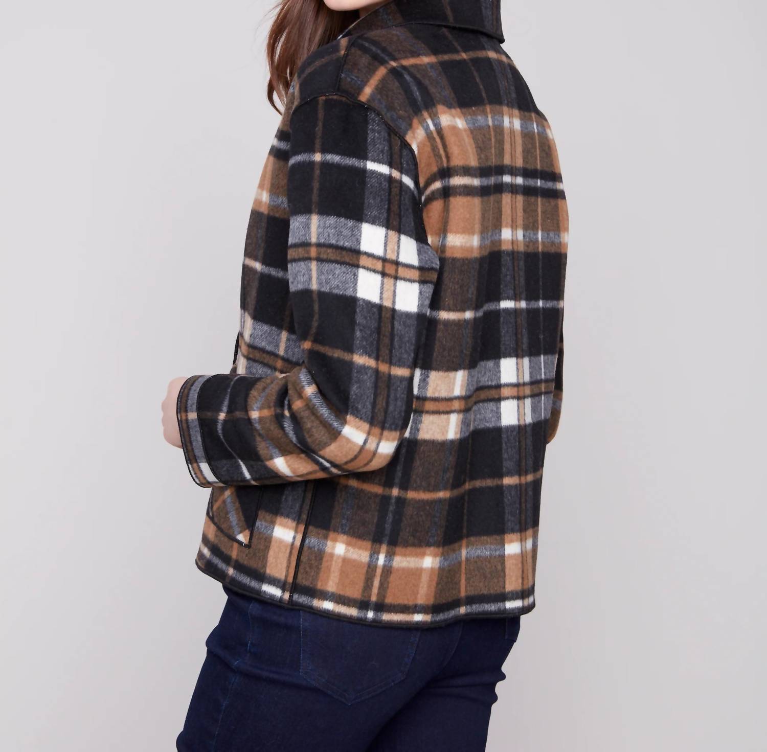 Charlie B - Plaid Reversible Jacket