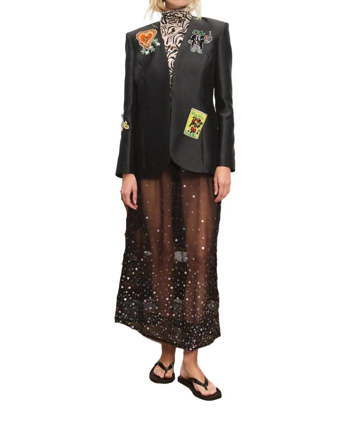 Alemais - Ginger Embellished Blazer