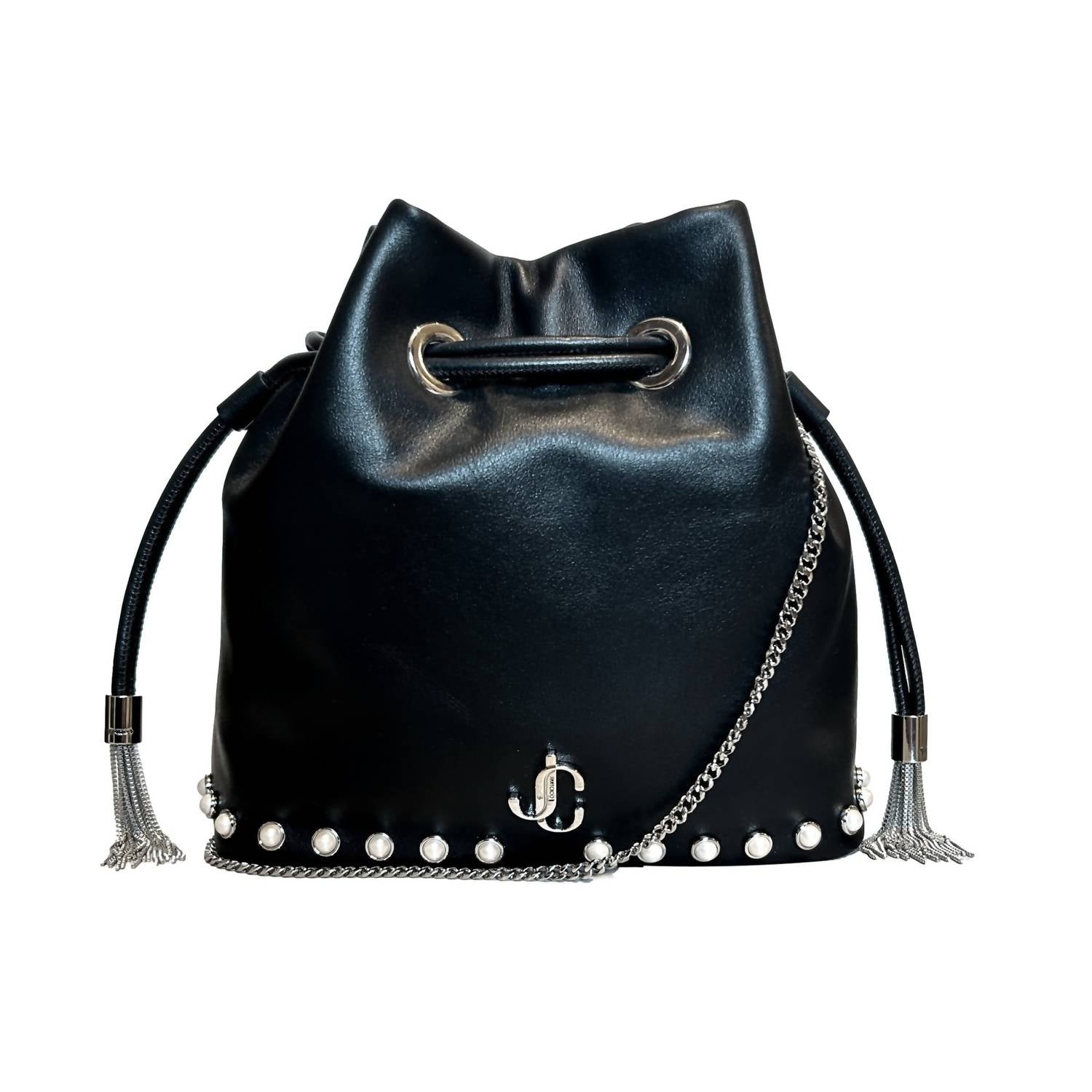 Jimmy Choo - Women's Marcheline Pearl Small Bucket Crossbody Bag