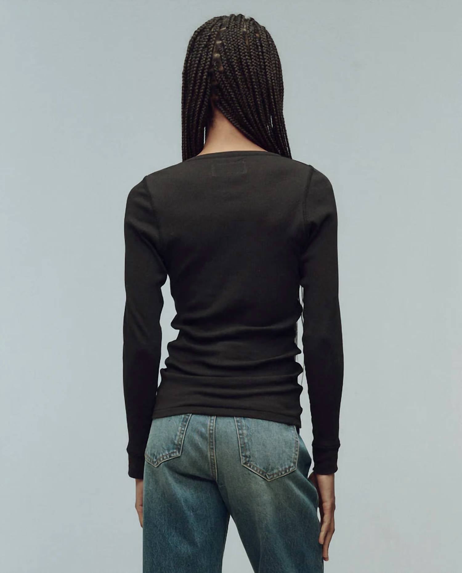 The Great. - Baby Rib Henley Top
