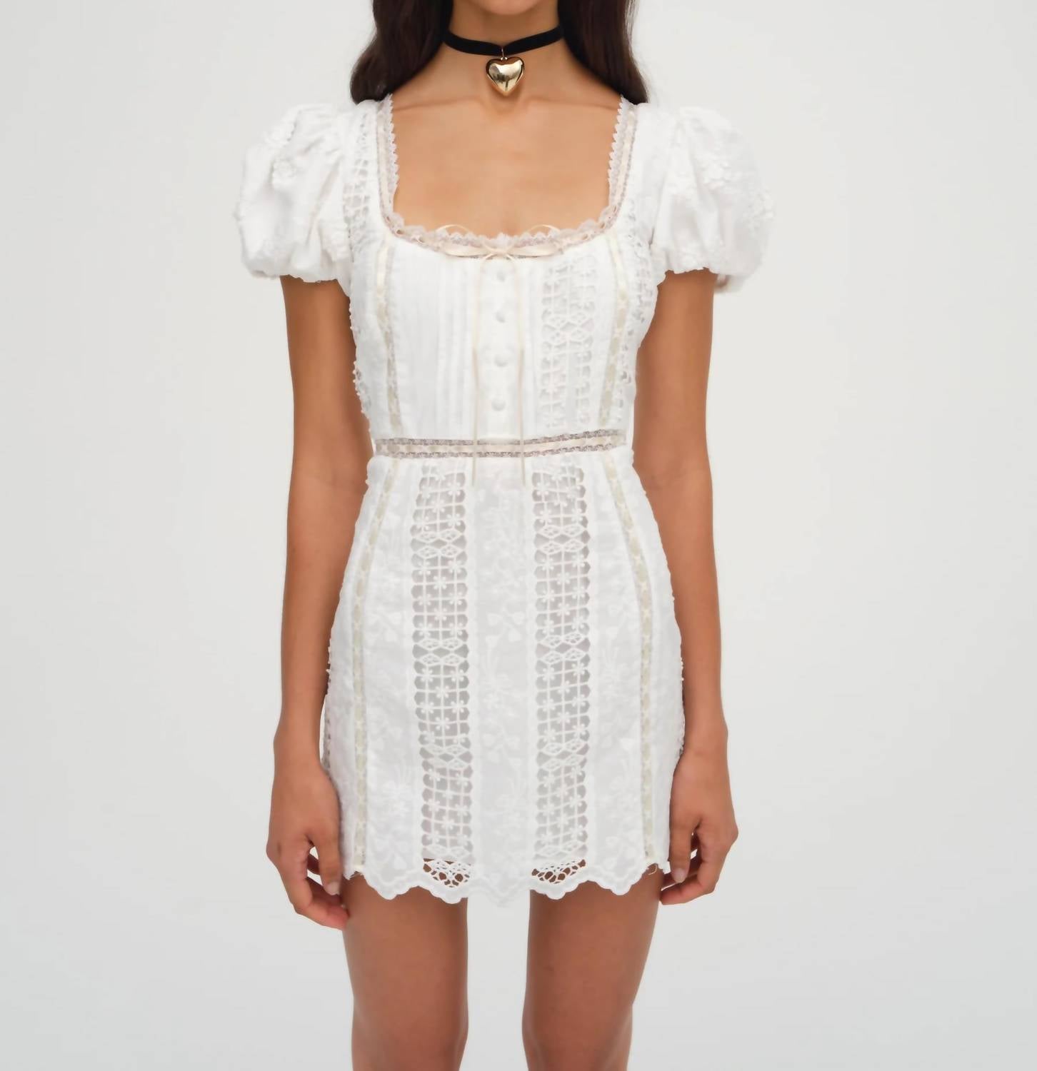 For Love & Lemons - TRACY MINI DRESS