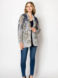 Origami - Lace & Sequin Blazer Jacket