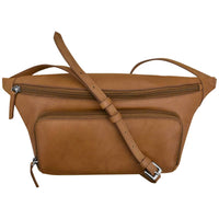 ILI New York Women's Belt Bag Organizer in antique saddle - women's bag