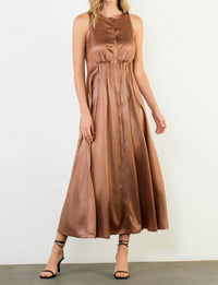 Thml - Landry Pleated Sleeveless Maxi Dress
