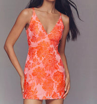 B.Right - Gwen Floral Mini Dress