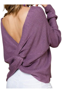 Main Strip - A Twist Sweater