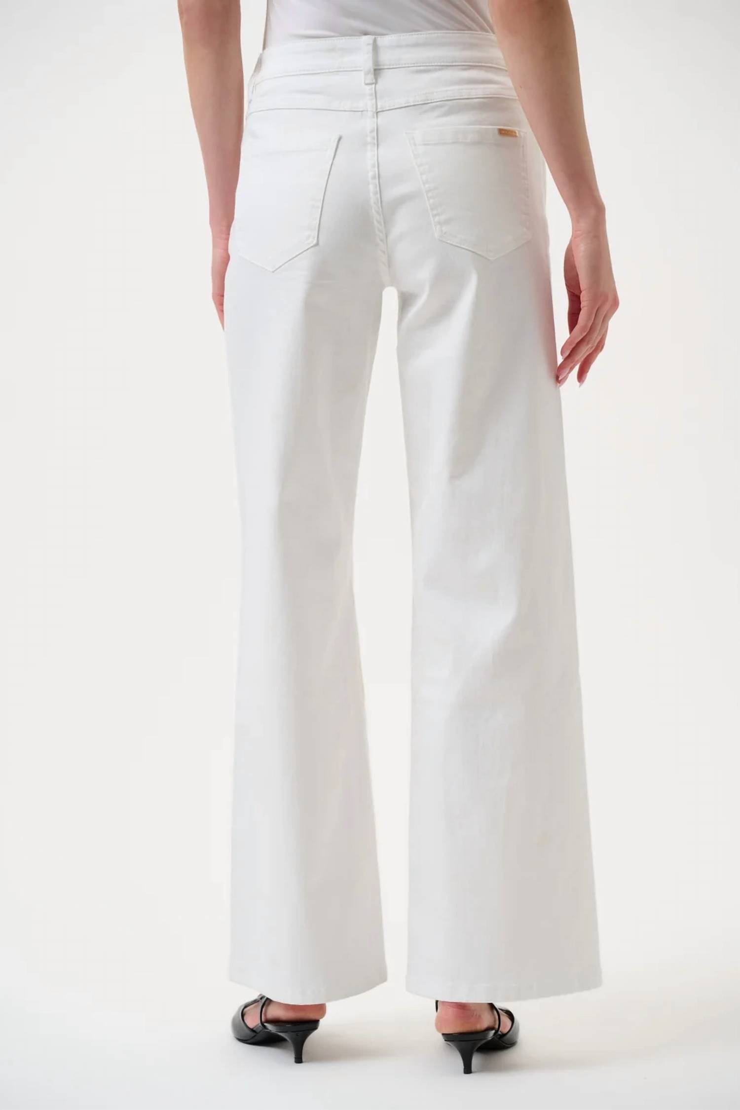 Joseph Ribkoff - Classic Wide-leg Stretch Jeans
