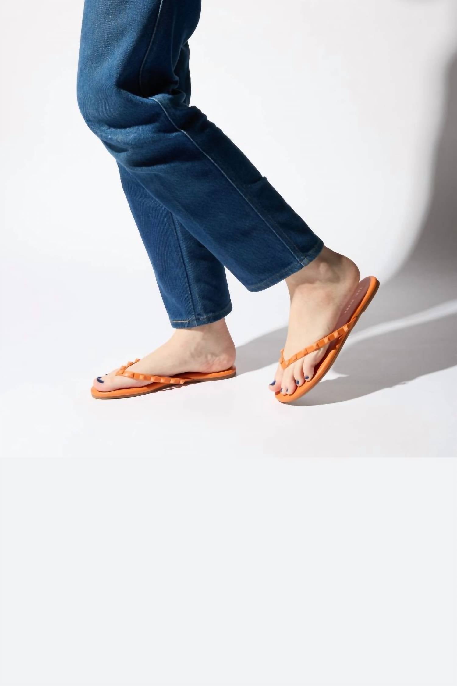Yosi Samra - Women's Rivington Stud Flip Flop Sandals