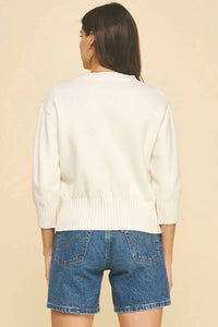 Pinch - Love Letter Embroidered Sweater
