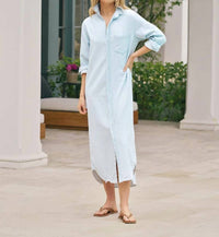 Frank & Eileen - Button Up Maxi Shirtdress