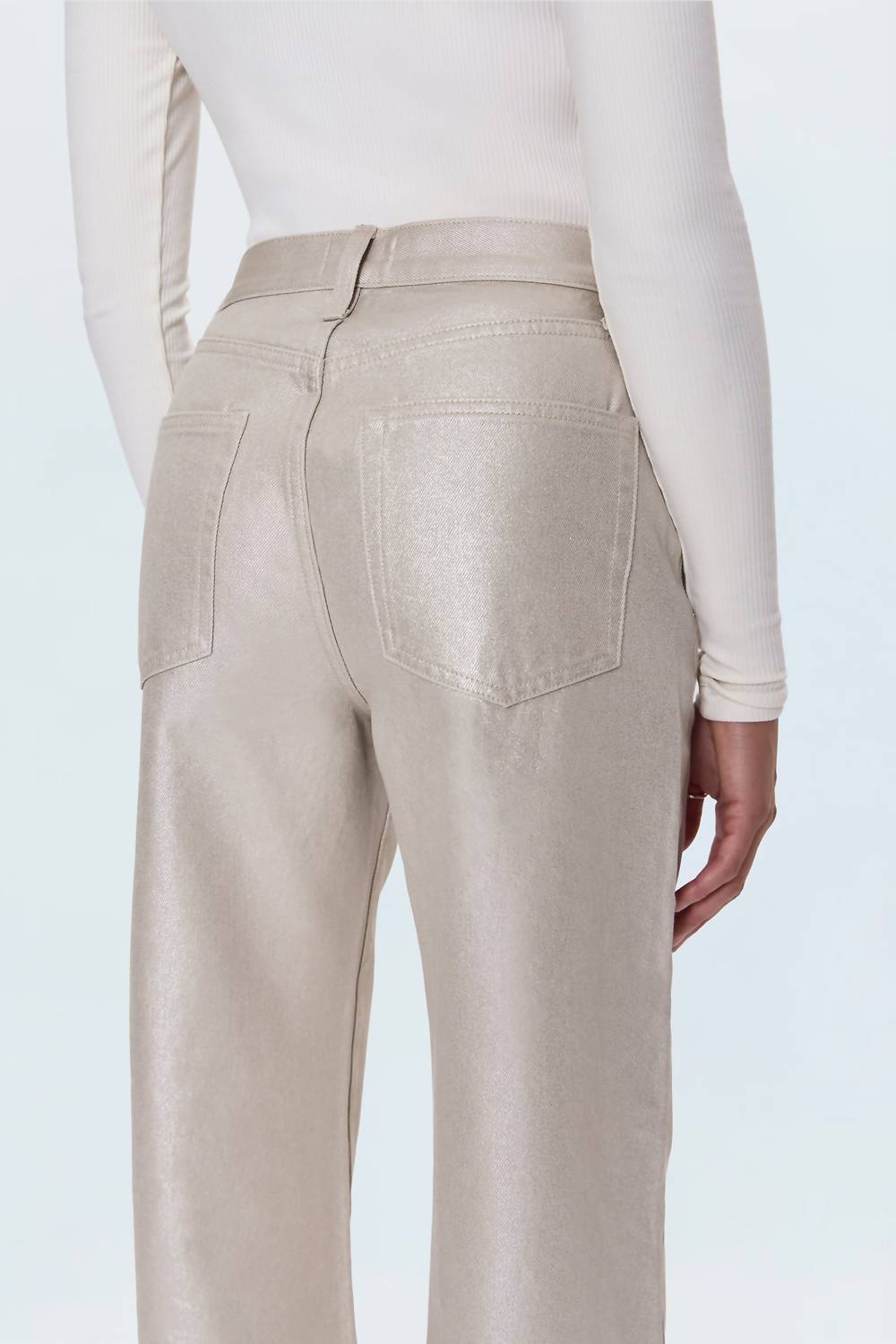 Pistola - Tate High Rise Bowed Leg Jeans