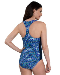 Dolfin - Kaleido Zip Front One Piece