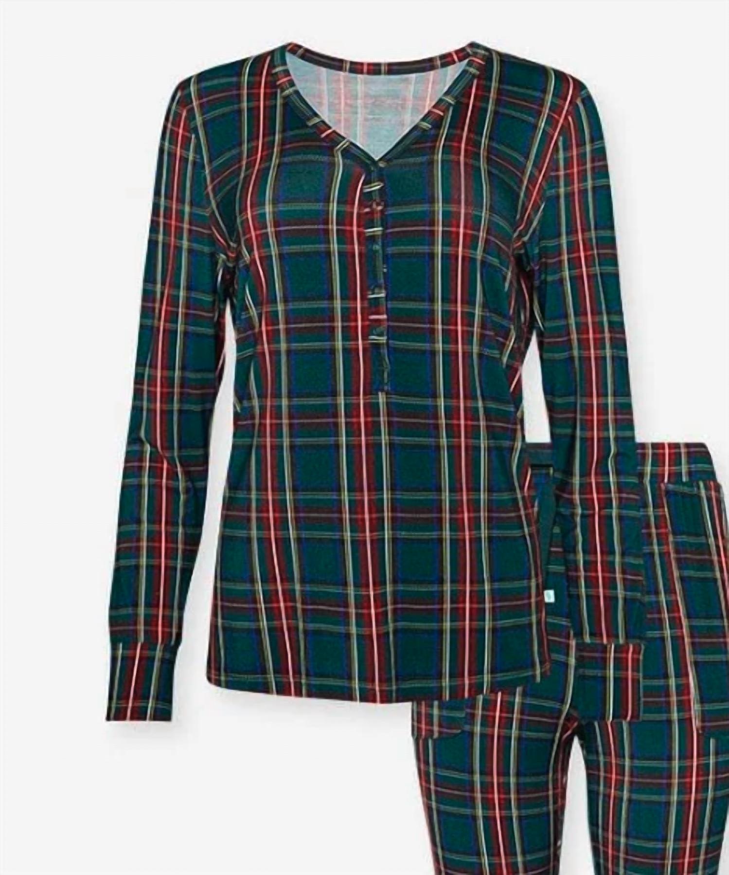 Posh Peanut - Women’s Long Sleeve Pajama Set