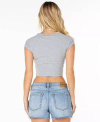 Roxy - Women's Academy Cropped Tee