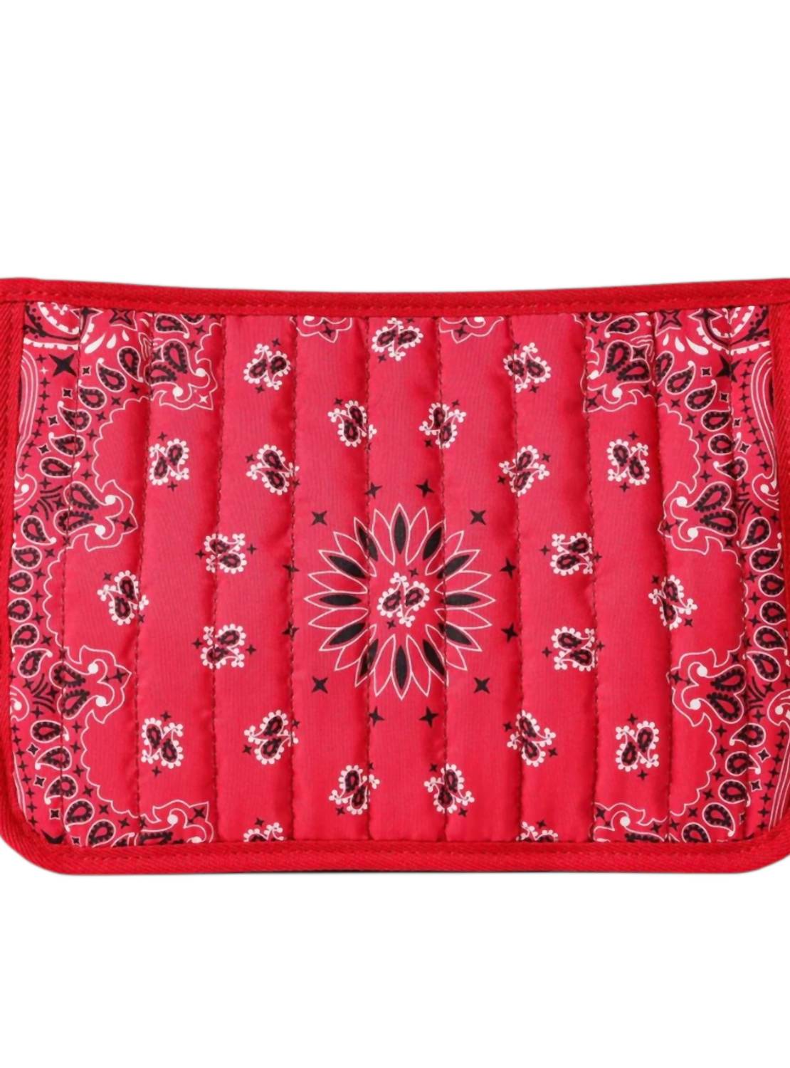 Haute Shore - Women's Quilted Bandana Pouch Bag