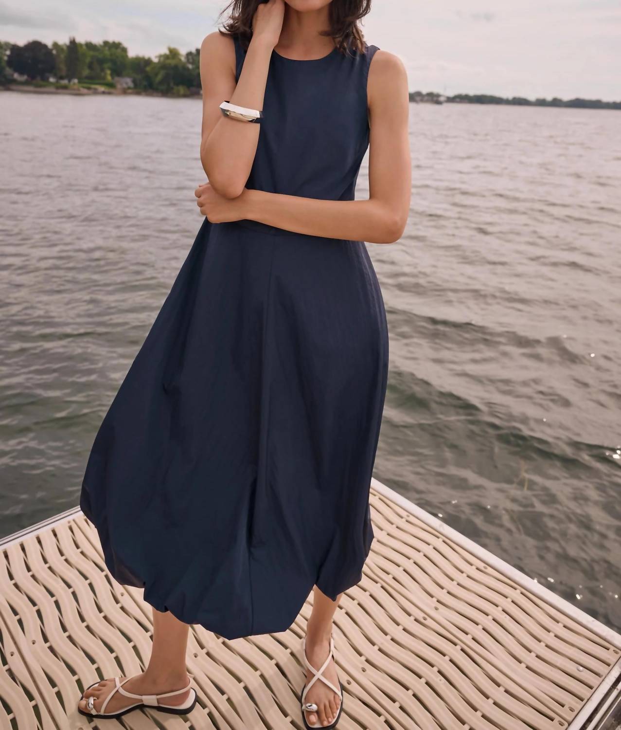 Joseph Ribkoff - Bubble Skirt A-line Midi Dress