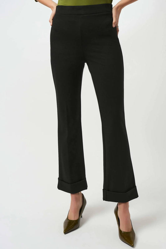 Joseph Ribkoff - Heavy Knit Flared Pull-on Pants