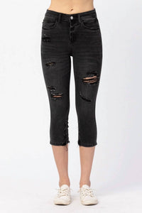 Judy Blue - Charlotte High Waist Skinny Capri