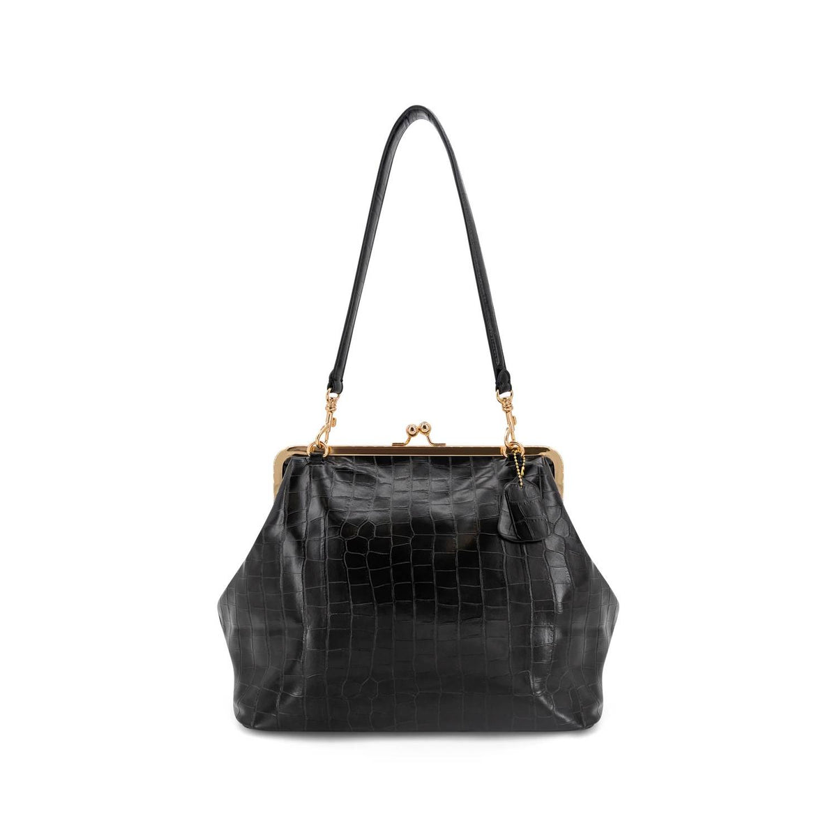 Like Dreams - Women's Miette Faux Croc Top Handle Clutch