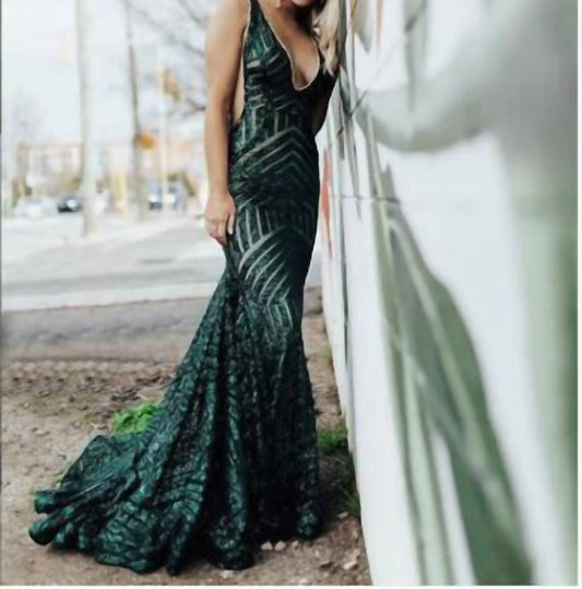 Jovani - Sequin Mermaid Prom Dress