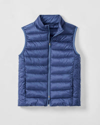 JOHNNIE-O Boy's Ashby Jr Quilted Puffer Vest in lake - kids' jacket