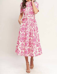 Flying Tomato - Garden Society Midi Dress