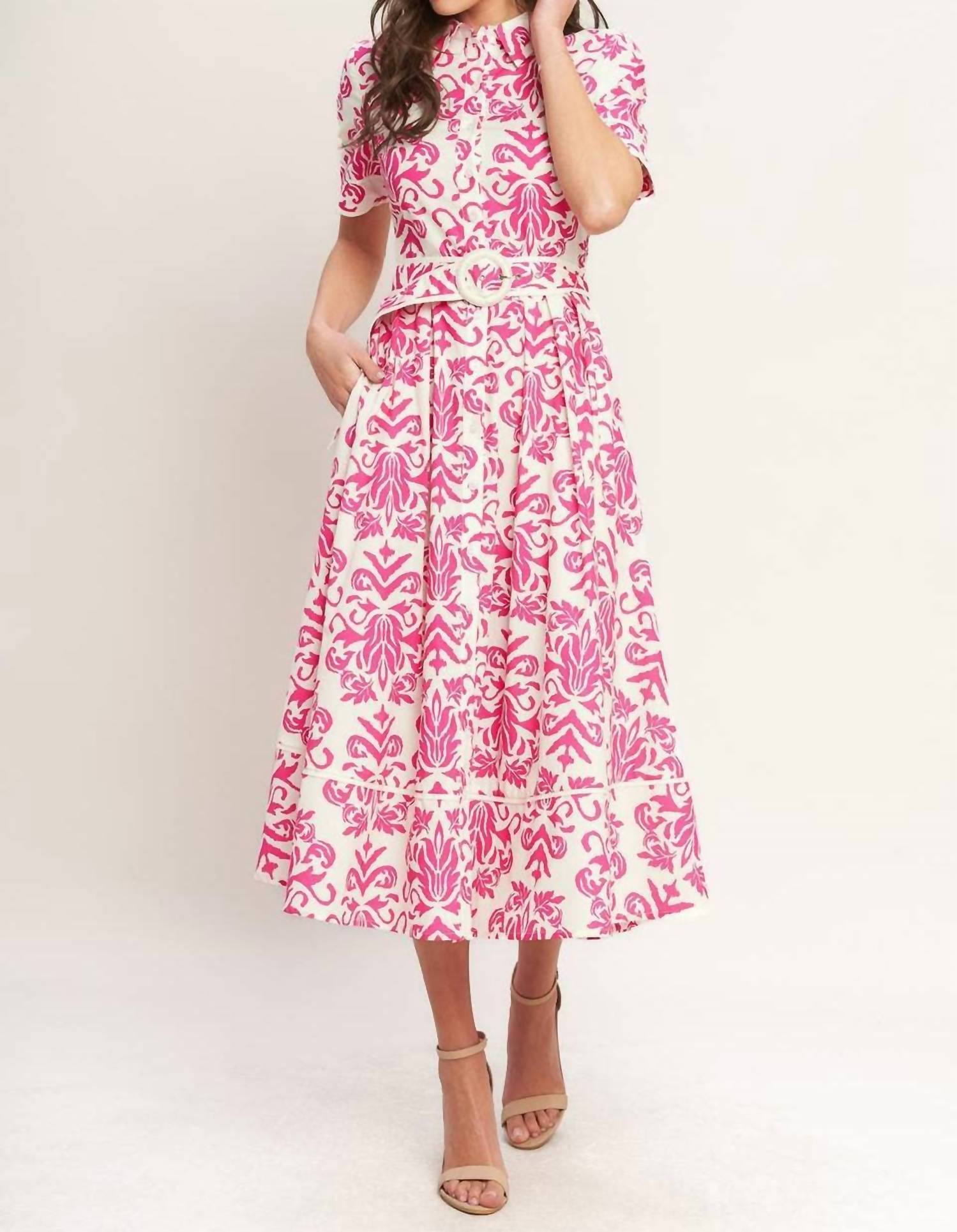 Flying Tomato - Garden Society Midi Dress