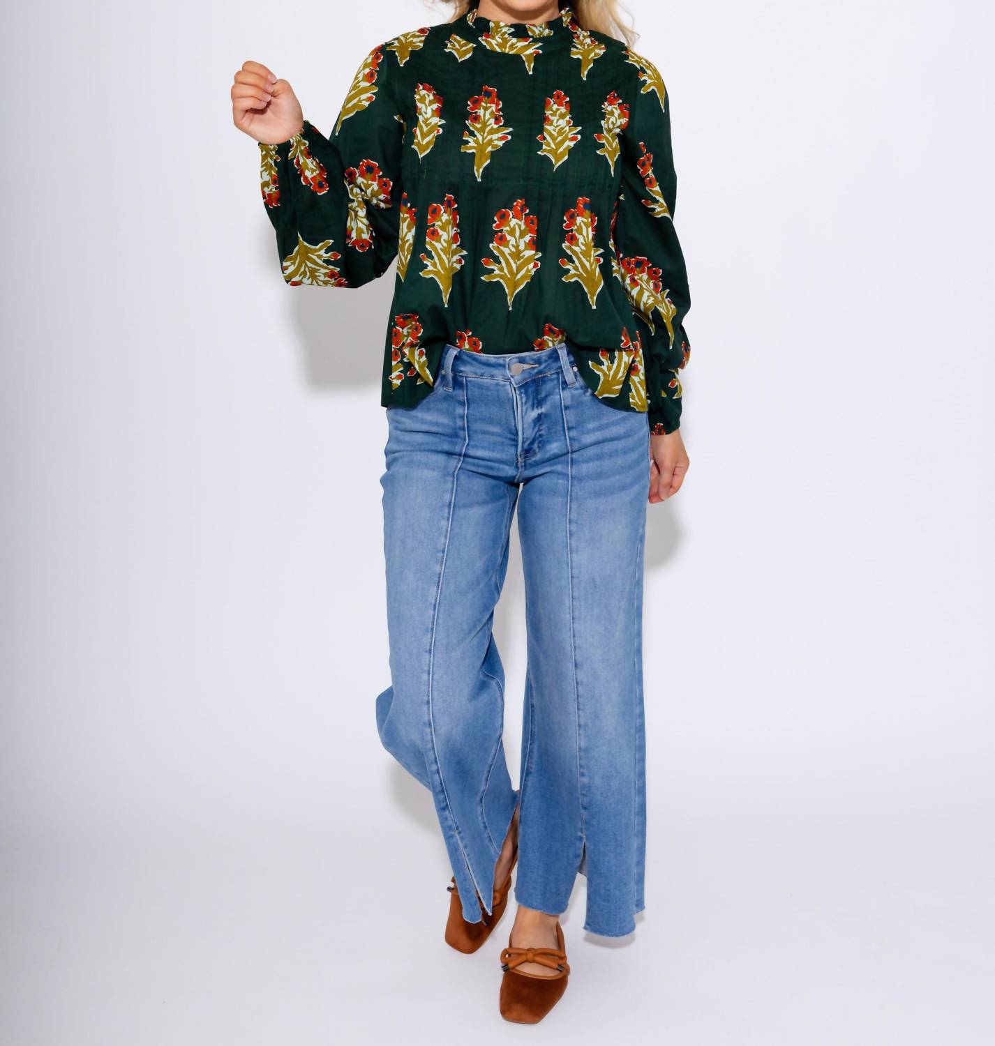 Thml - Petal Pop Long Sleeve Top