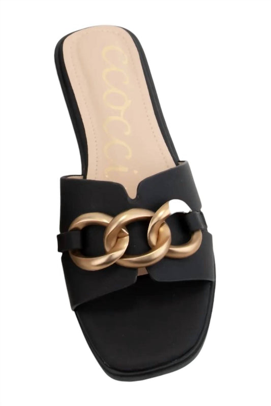 Ccocci - Women's Baylor Chain Link Sandal