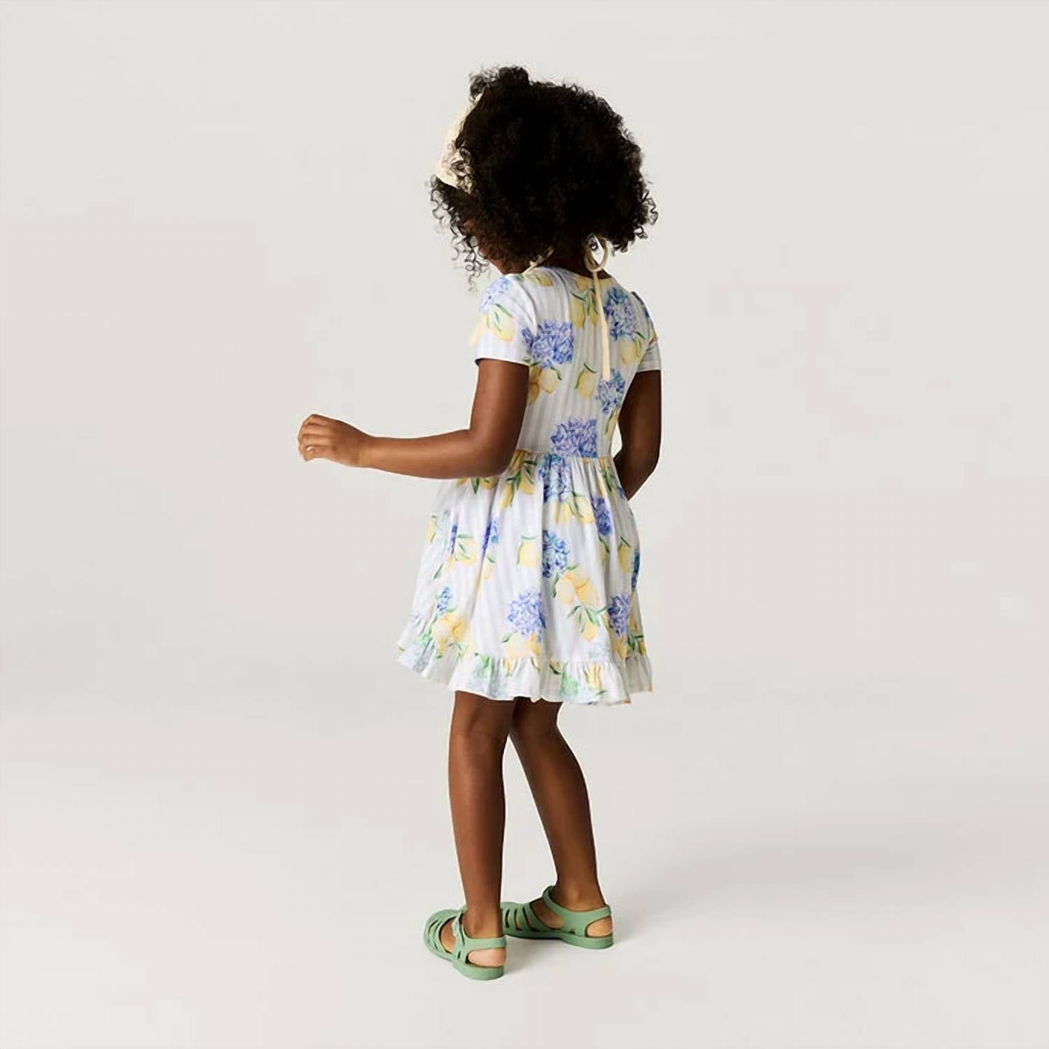 Posh Peanut - Girls Nicola Ruffled Twirl Dress