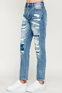 I&M Jeans - Low Rise Tom Girlfriend Stretch Jeans