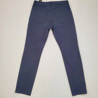 7 For All Mankind Men's Adrien 5 Pocket Tech Series Jean in navy - men's jeans - detail view