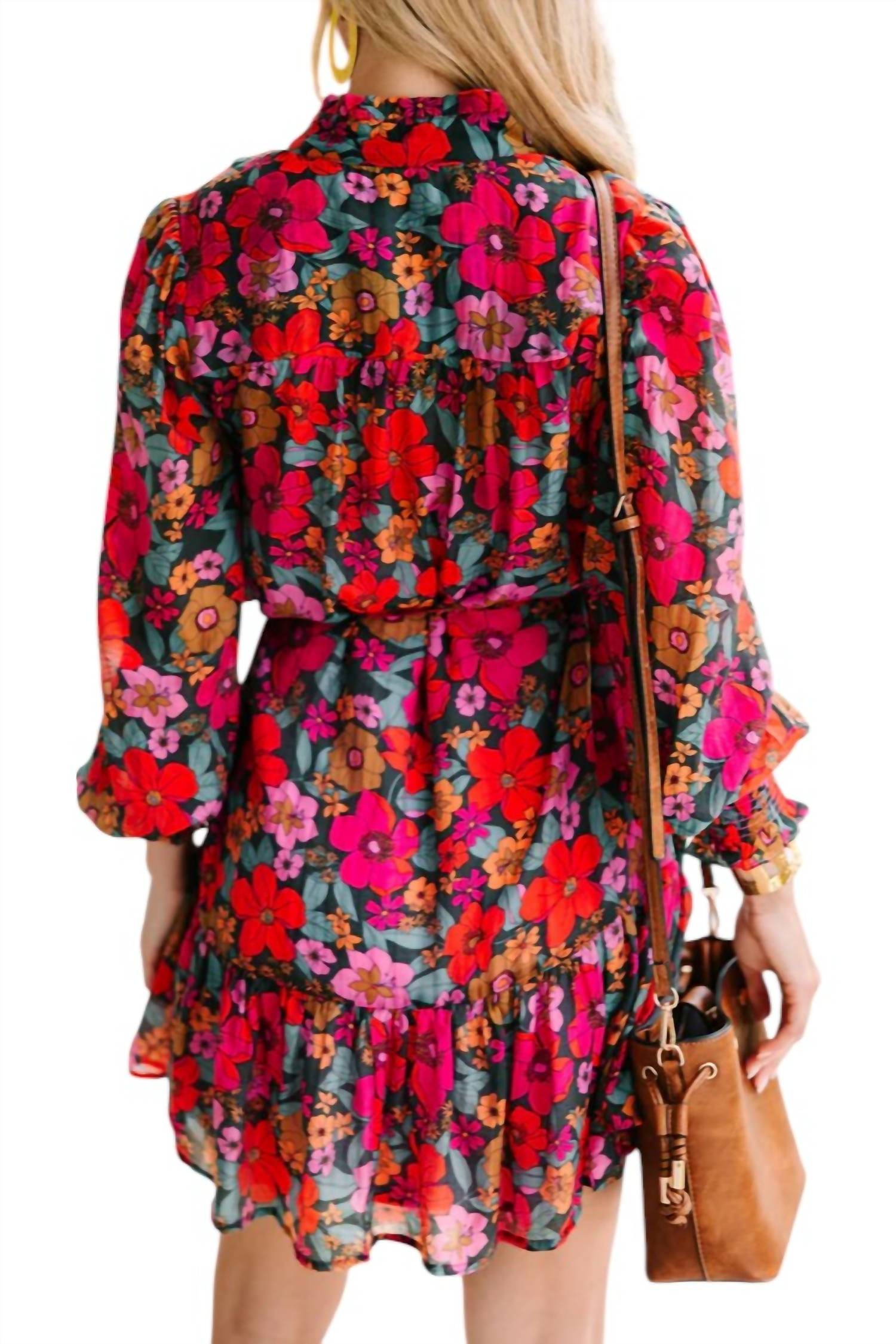 Fate - Floral Mini Dress