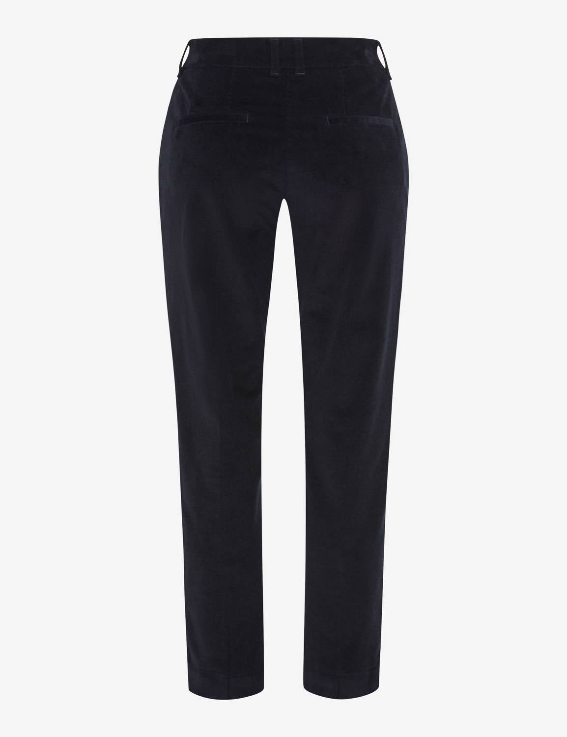 Brax Corduroy Chino Pants in navy - women's pants - view 7