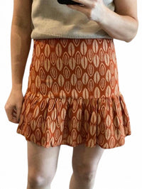 Osamore - Printed Ruffle Skirt
